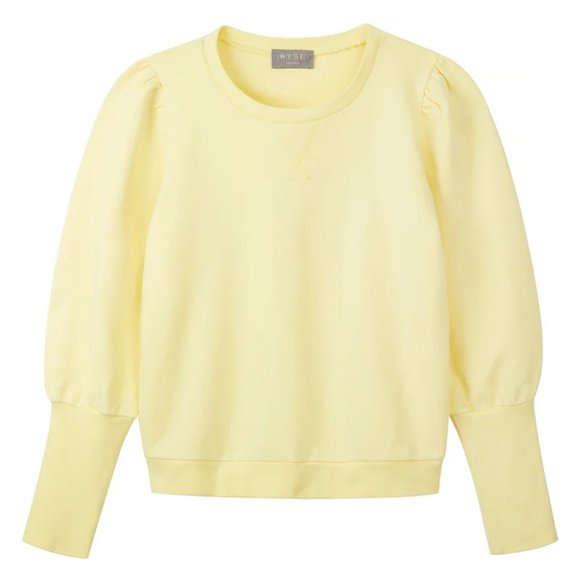 #NWOT# WYSE London Adele Sweatshirt in Lemon Yellow Size:1 - Picture 12 of 12